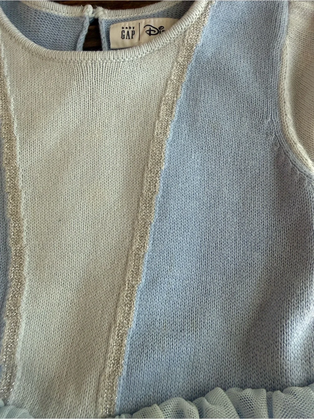GAP Cinderella Light Blue Tulle Kids Costume Dress